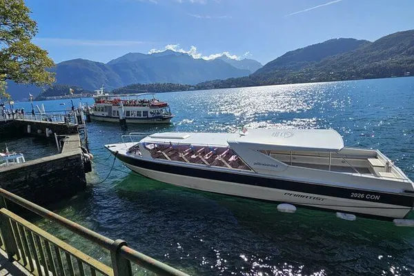 Da Como: Lugano, Bellagio e Crociera sul Lago con barca esclusiva