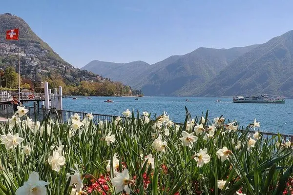 From Como: Lugano, Bellagio and Lake Cruise with exclusive boat