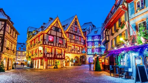 Atmosfere natalizie: Colmar