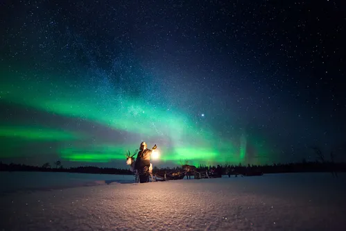 Aurora Boreale tra le 3 Lapponie 