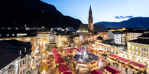 Atmosfere natalizie: Bolzano e la Thun