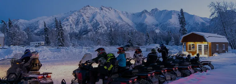 Cena in Chalet a Torgnon con Motoslitta