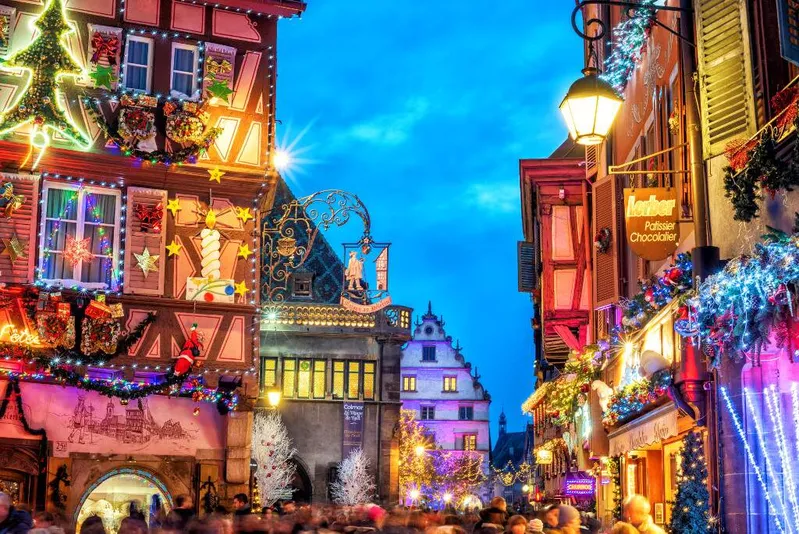 Atmosfere natalizie: Colmar