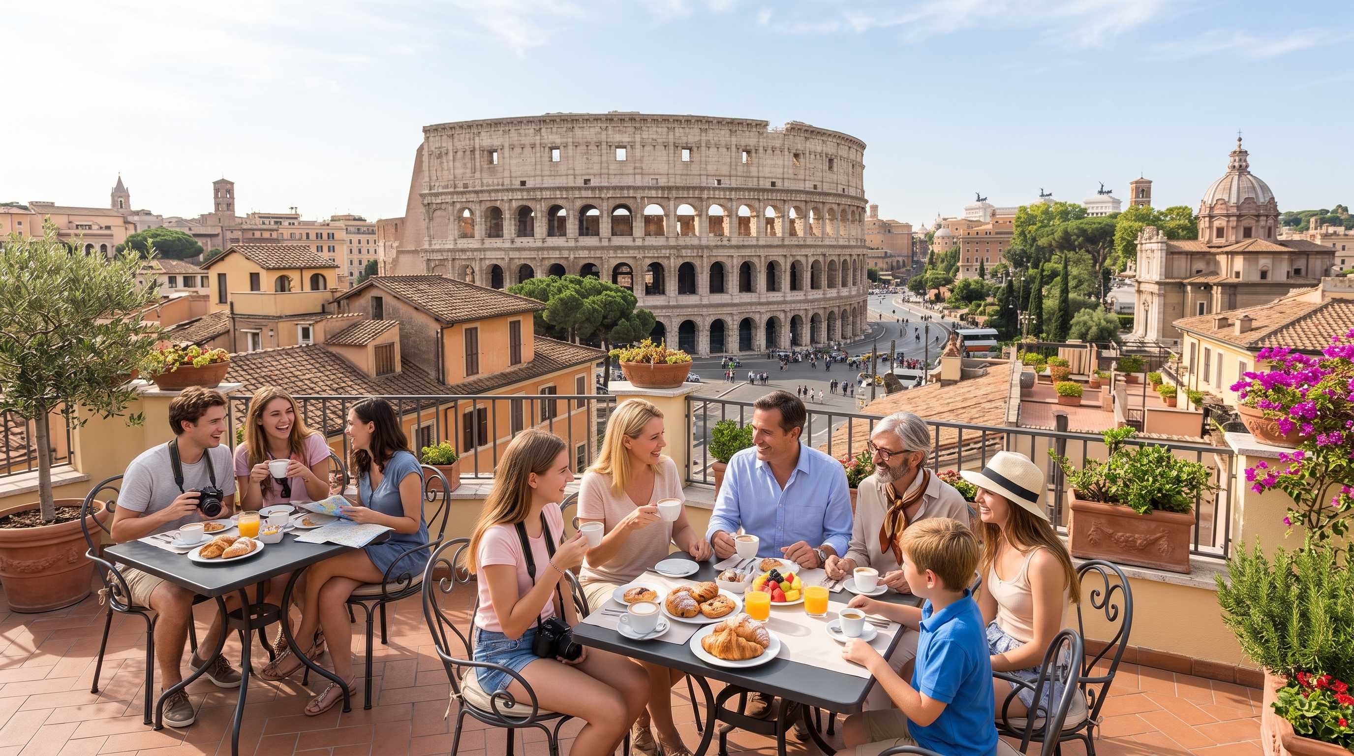 Breakfast in Rome