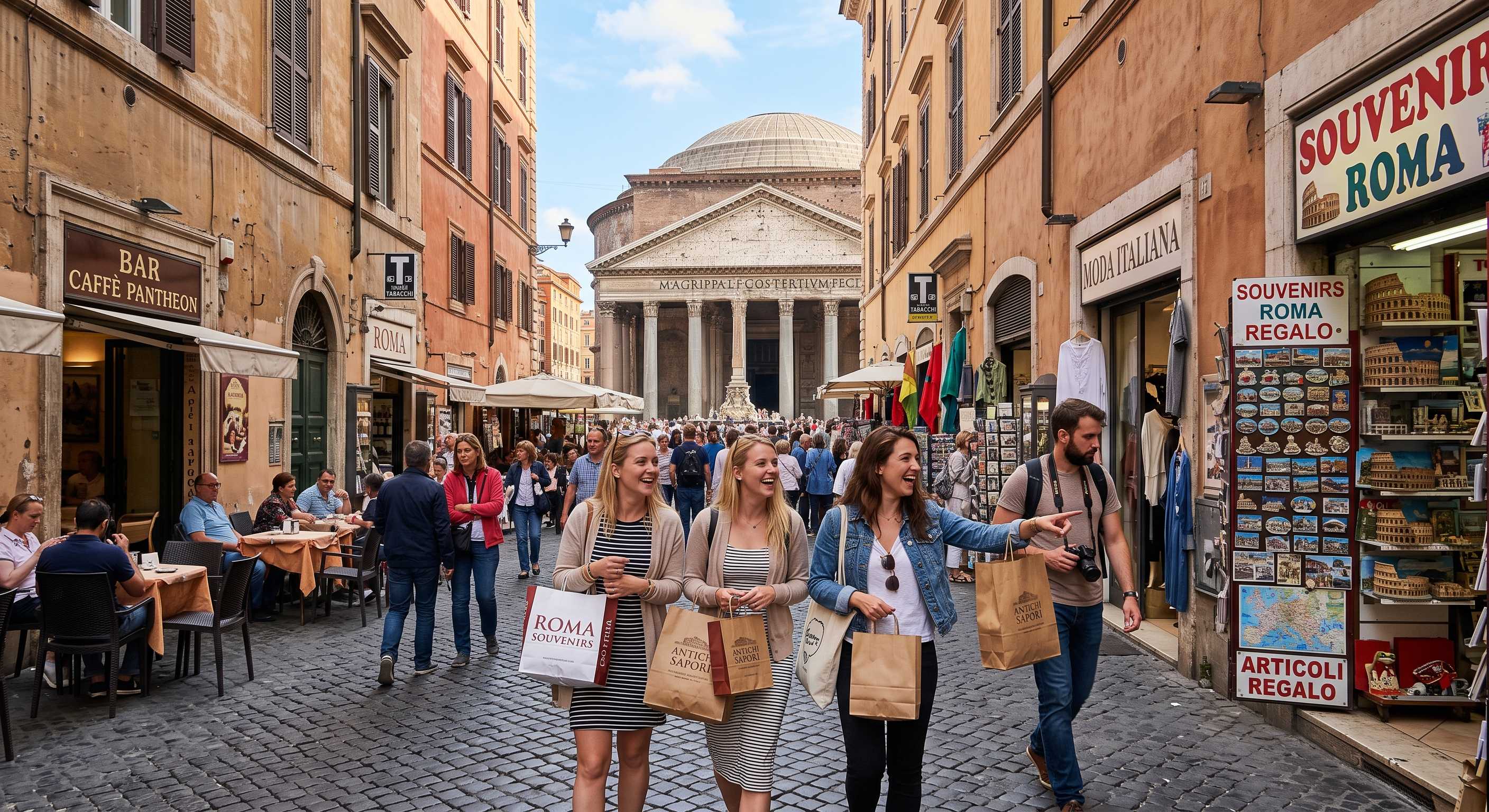 Final walk in Rome