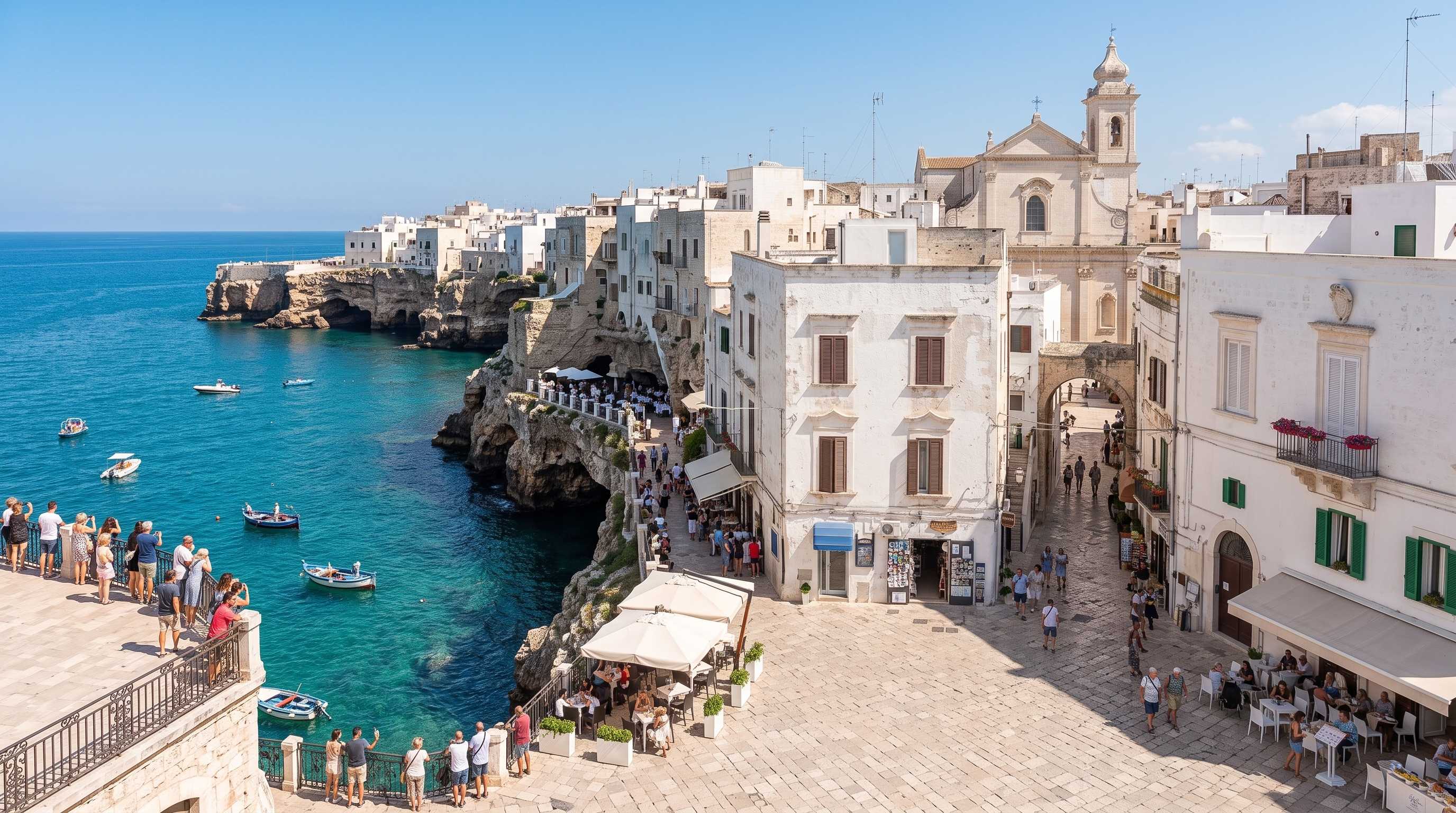 Matera, Alberobello & Polignano a Mare lagoon