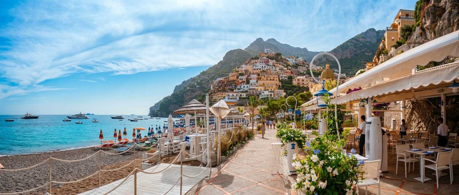 Positano streets