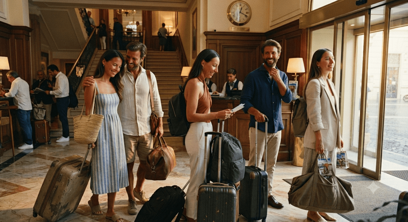 Rome departure