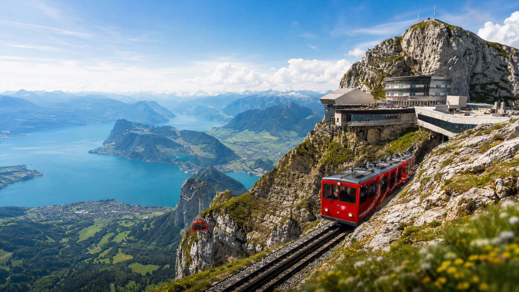 Da Lucerna al Monte Pilatus: "Emozione ad alta quota con la Cremagliera più ripida al mondo"